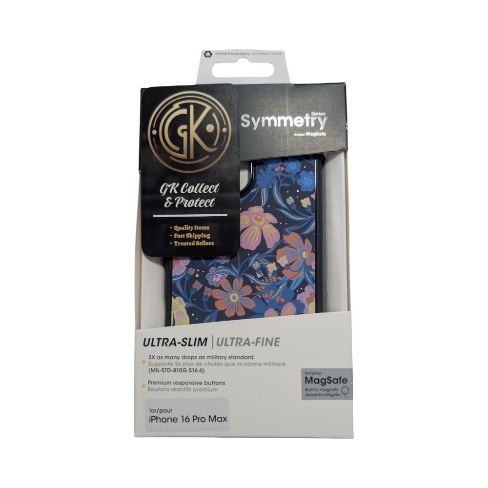 F2-N OtterBox Apple iPhone 16 Pro Max Symmetry Series Case w MagSafe Fairy Fauna
